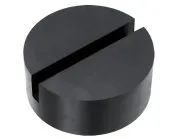 Накладка резиновая с пазом на домкрат подкатной ø81 h36