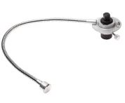 Шкала доворотная стальная с магнитным креплением 1/2" 360град, цена деления 2град, длина 418мм