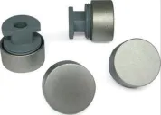 Зеркалодержатель металл D=17мм, мат.хром, компл. 4шт.