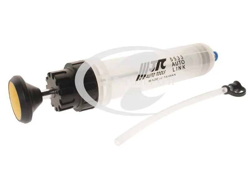 Шприц плунжерный для тормозной жидкости/антифриза 500мл (полипропилен) ф47х210 мм (длина) JTC /1