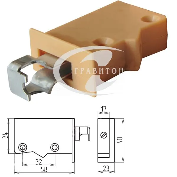 Подвески регулируемые типа V правая бук, уп 200шт
