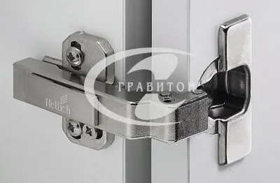 Петля Intermat ТОР 9936-Т42-W90-К5, для дверей шкафов с передней фальшпанелью, открывание 95°
