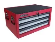 Ящик инструментальный 3 секции, средней глубины, красный JTC /1
