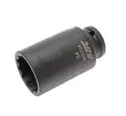 Головка торцевая ударная тонкостенная 12-гранная 1/2" х 34мм, длина 82мм JTC /1