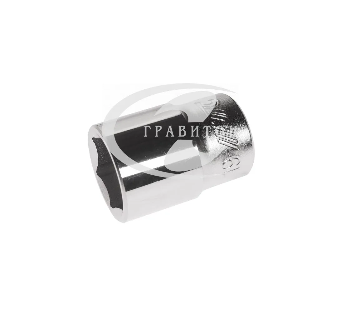 Головка торцевая 6-гранная 1/2" х 18мм, длина 38мм JTC /1/10/200