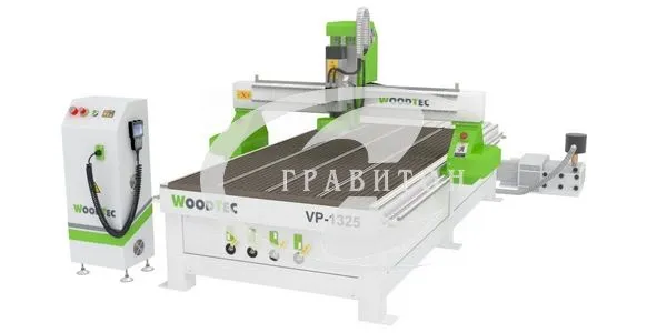 Станок фрезерно-гравировальный с ЧПУ с полуавтоматической сменой инструмента WoodTec VP 1325