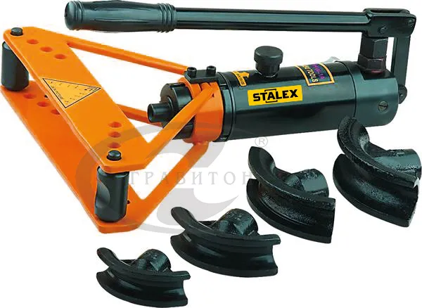 Трубогиб гидравлический Stalex MHPB-1A, 3/8"-1", рабочий ход 150 мм., 6т., в кейсе, 17 кг.