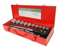 Набор головок торцевых 12-гранных 3/4" 22-50мм 14 предметов (в кейсе) JTC /1