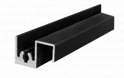 Горизонталь верхняя (узкая) Черный L= 5.4м. slim (16 шт)