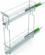 Бутылочница 150мм с доводчиком FGV, левая, хром