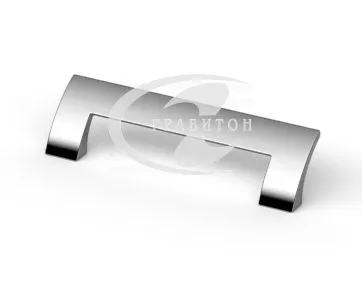 ProDecor, ручка Canelli, межосевое расстояние 128 мм, под хром глянцевый