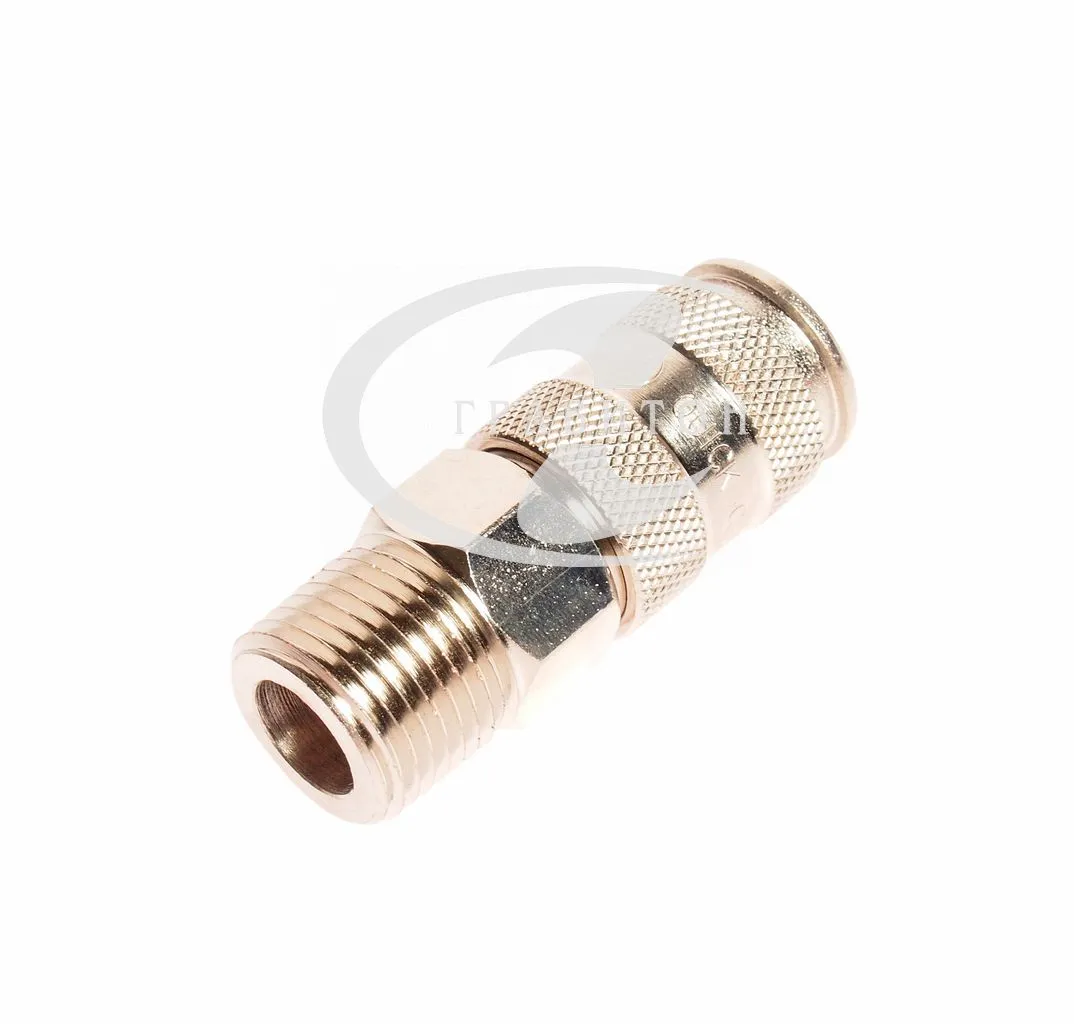 Соединитель быстросъемный 1/2" РТ male (европейский стандарт) JTC /1