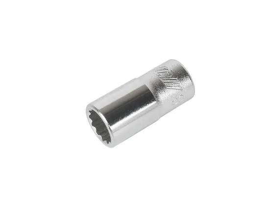 Головка торцевая 12-гранная 1/4" х 8мм, длина 25мм JTC /1/20/1000