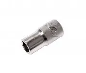 Головка торцевая 6-гранная 1/4" х 7мм, длина 25мм JTC /1/20/1000
