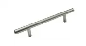 Ручка-рейлинг d=10 mm 160, мат.хром (акция)