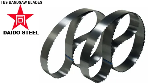 Пила ленточная "TBS"  127 мм х 1,05 мм  L- 7400 мм  шаг 38 мм LS(нарубка,сварка)