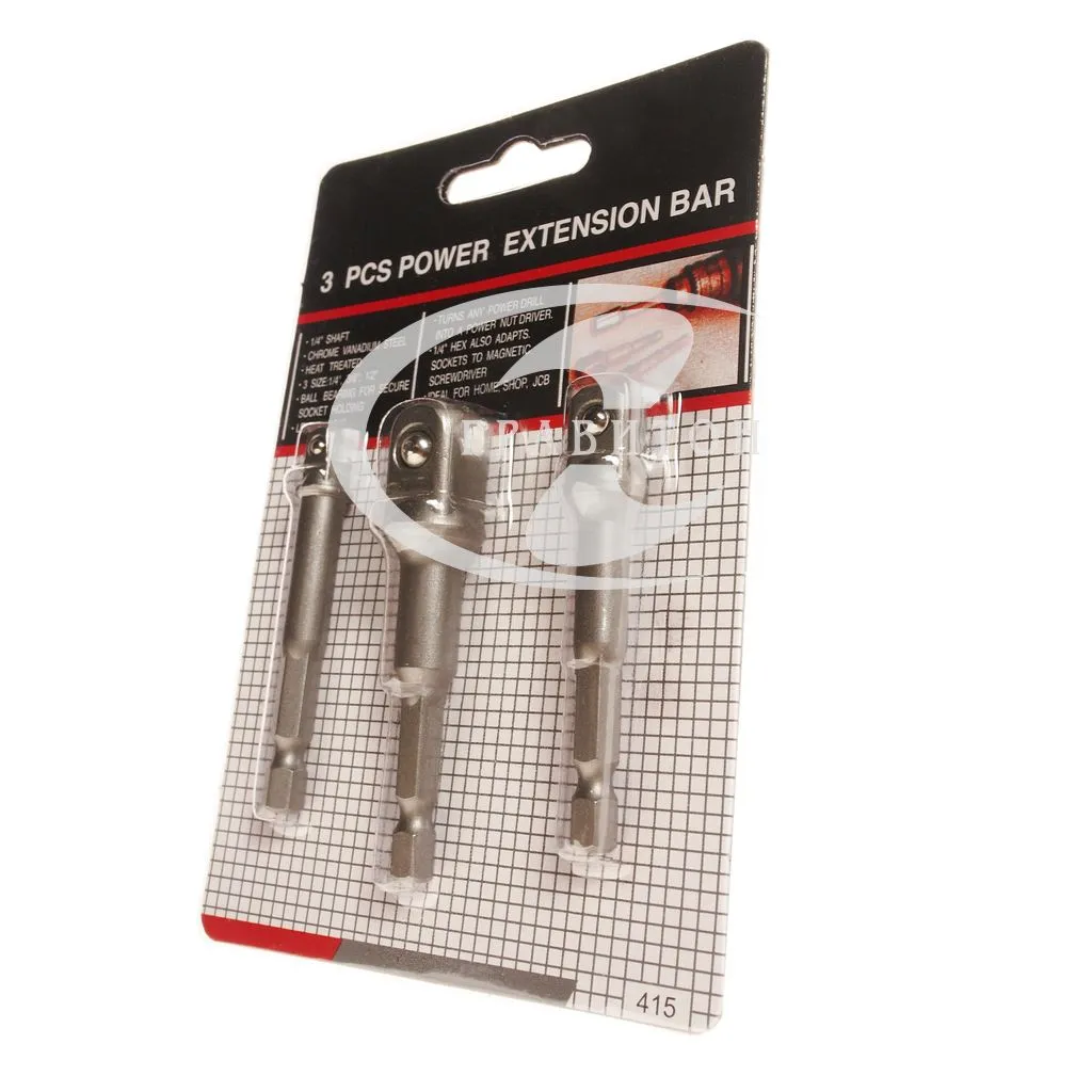 Набор адаптеров 1/2"X73L, 3/8"x65L, 1/4"X65L  JTC /1/10/40