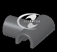 Адаптер одинарного крепления разделительного реллинга SAMBOX / SMART SLIDE  / белый SAMET