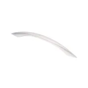 Ручка-скоба, 128 мм, Д160 Ш15 В35, мат.хром