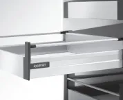 Соединитель передней панели для НОВОГО ящика SMARTBOX IN-BOX, с одним реллингом,бел. SAMET