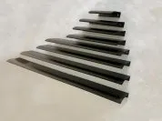 Ручка торцевая закругленная 096/120, ширина 40 мм (800), черный матовый