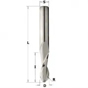 Фреза спиральная монолитная 6x27x70 Z=2 S=6 RH
