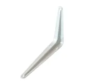 Полкодержатель 39105.006 250х44х300 сталь 0,9мм, белый