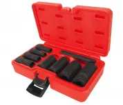 Набор головок для снятия секреток 1/2" (GM, FORD, CHRYSLER и др.) 9 предметов (в кейсе) JTC