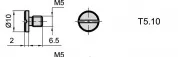 Винт T5.10 для фрез Иберус