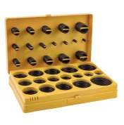 Набор колец RF-719 уплотнительных, резиновых, маслобензостойких, 419пр. (дюймовые) ROCKFORCE /1/20