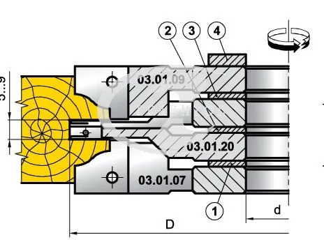03.01.20 Паз под филенку. Комплекты 03.01-03.07