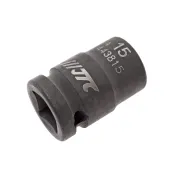 Головка торцевая ударная 6-гранная 1/2" х 15мм, длина 38мм JTC /1/10/200