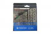 Набор сверел Forsage по металлу HSS, 19пр.(1/1.5/2/2.5/3/3.5/4/4.5/5/5.5/6/6.5/7/7.5/8/8.5/9/9.5/10м