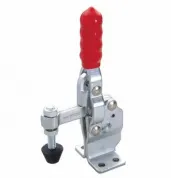 Зажим механический с вертикальной ручкой GH-12050-HB, усилие 91 кг, высокая база 42мм