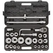 Набор инструментов ударных 26пр, 3/4" 1" (6гр.)(17,19,22,24,27,30,32,33,34,35,36,36-12гр,38,41,46,50