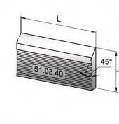 52.03.40.080 Нож прямой для фугования. HSS