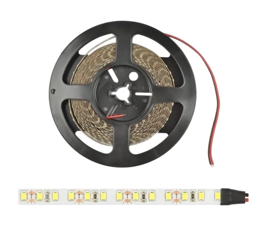 Светодиодная лента SMD2835-600-12 IP33 нейтральная белая 120 120 9,6 5000х8х2 DC12 840