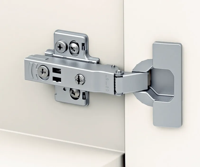 Петля без доводчика  INVO, изгиб 0 мм 48AX NI SAMET