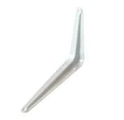 Полкодержатель 39105.004 150х37х200 сталь 0,8мм, белый