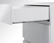 Направляющая SMART SLIDE полного выдвижения  с механизмом P2O и доводчиком 450 MM с синхронизацией