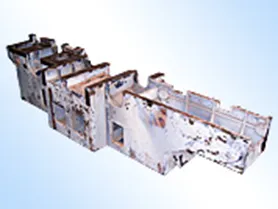 Модель четырехстороннего деревообрабатывающего станка