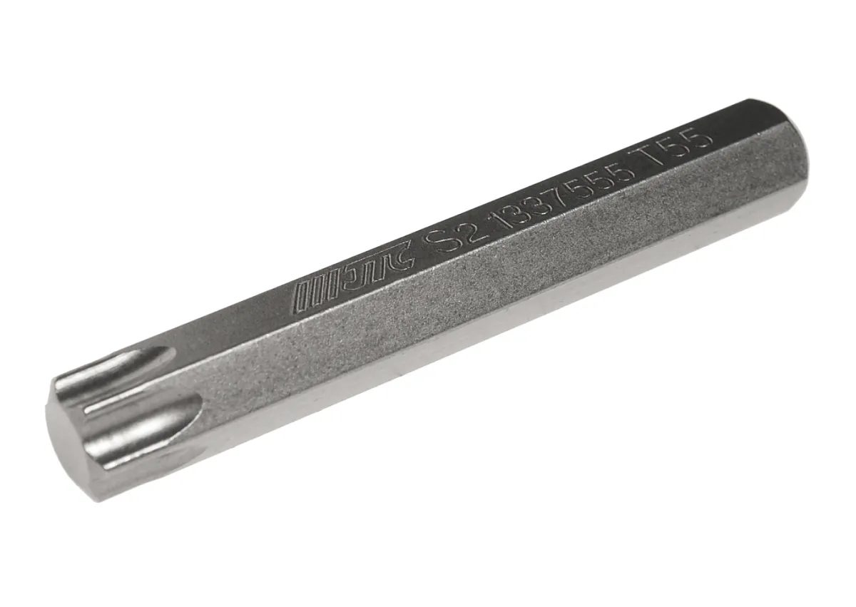 Бита 10мм TORX удлиненная T55х75мм S2 JTC