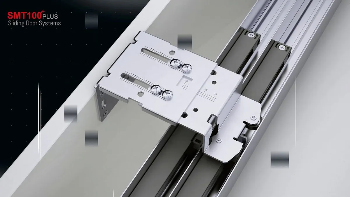 Механизм плавного закрывания Soft Close для раздвижной двери 75 кг