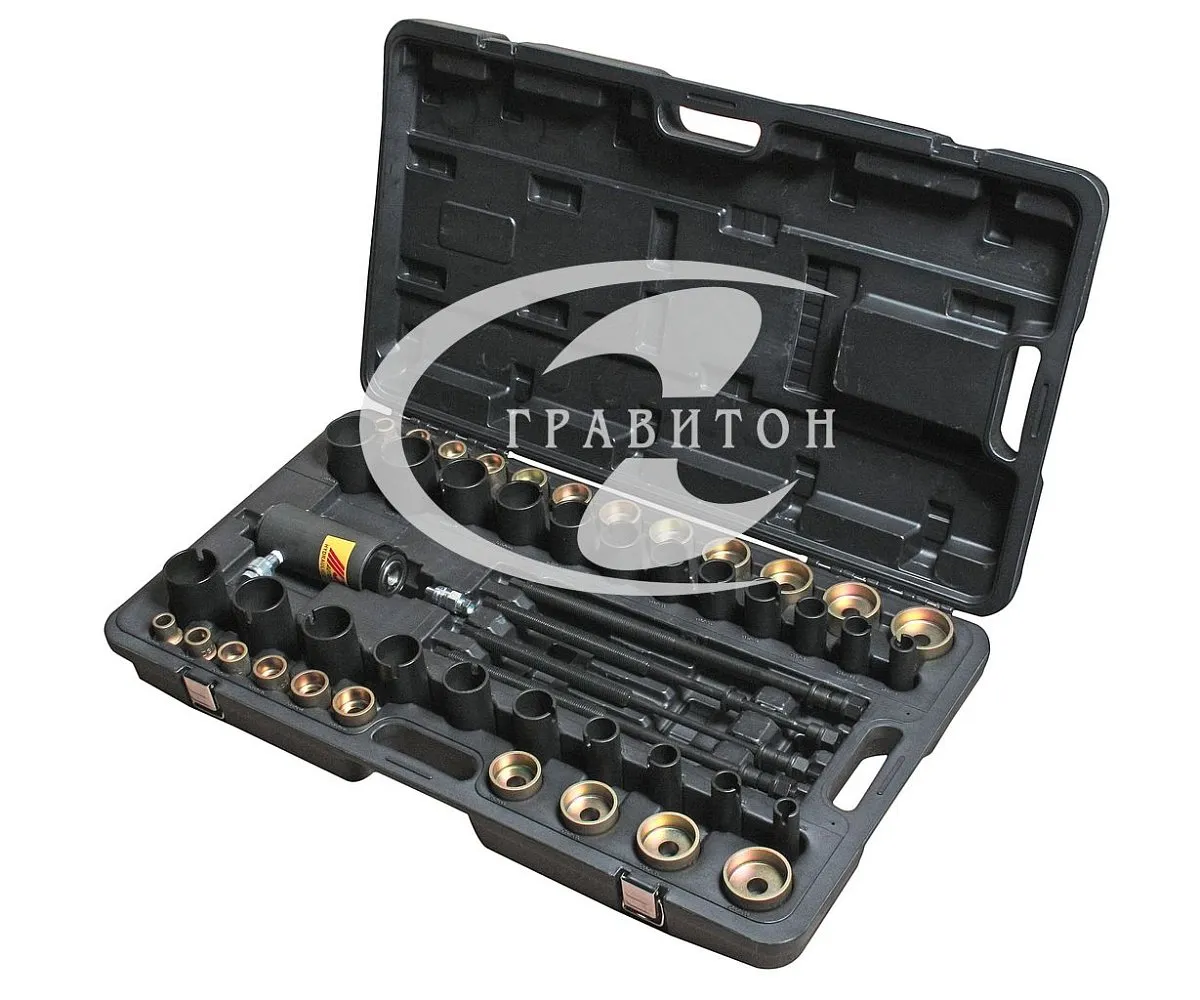 Набор съемников сайлентблоков универсальный с гидравлическим приводом (в кейсе) JTC /1
