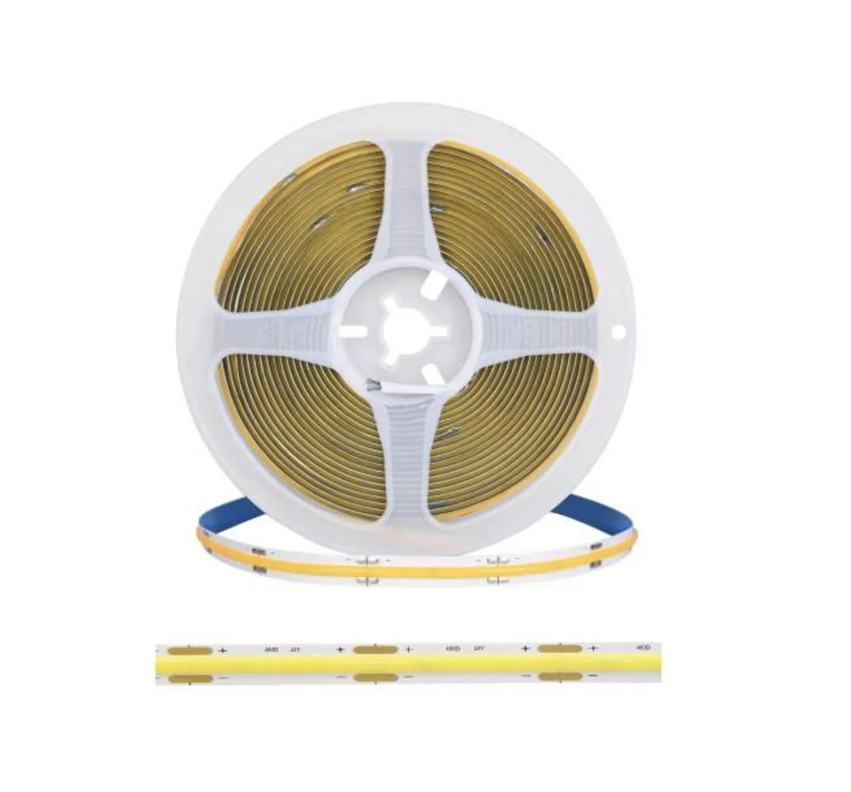 Светодиодная лента СОВ 480LED 24V нейтральная белая 480 160 12 5000*8*2 DC24 930