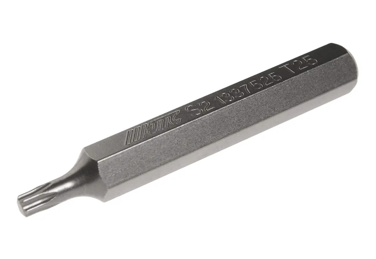Бита 10мм TORX удлиненная T25х75мм S2 JTC