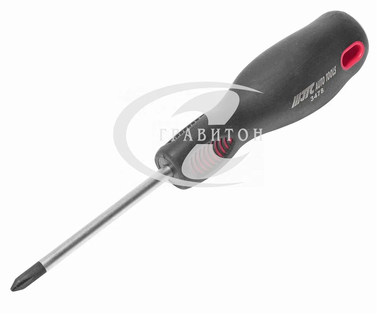 Отвертка PHILIPS силовая PH1 x 75мм JTC /1