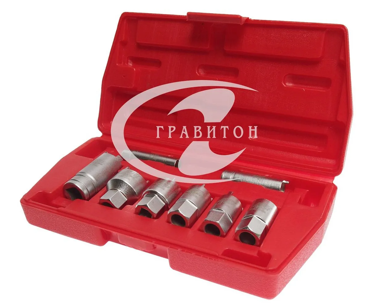 Набор корончатых головок 8 пр. (в кейсе) FORD,VW,NISSAN,MAZDA,TOYOTA и др. JTC /1/10