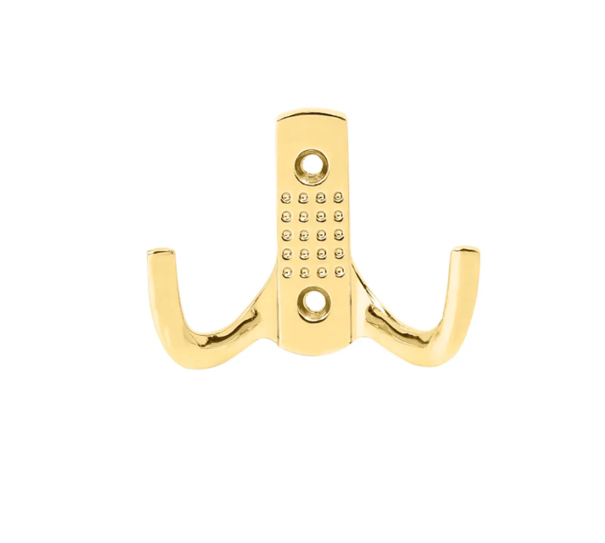 Крючок Н5534Е AL 2-х рожковый, золото