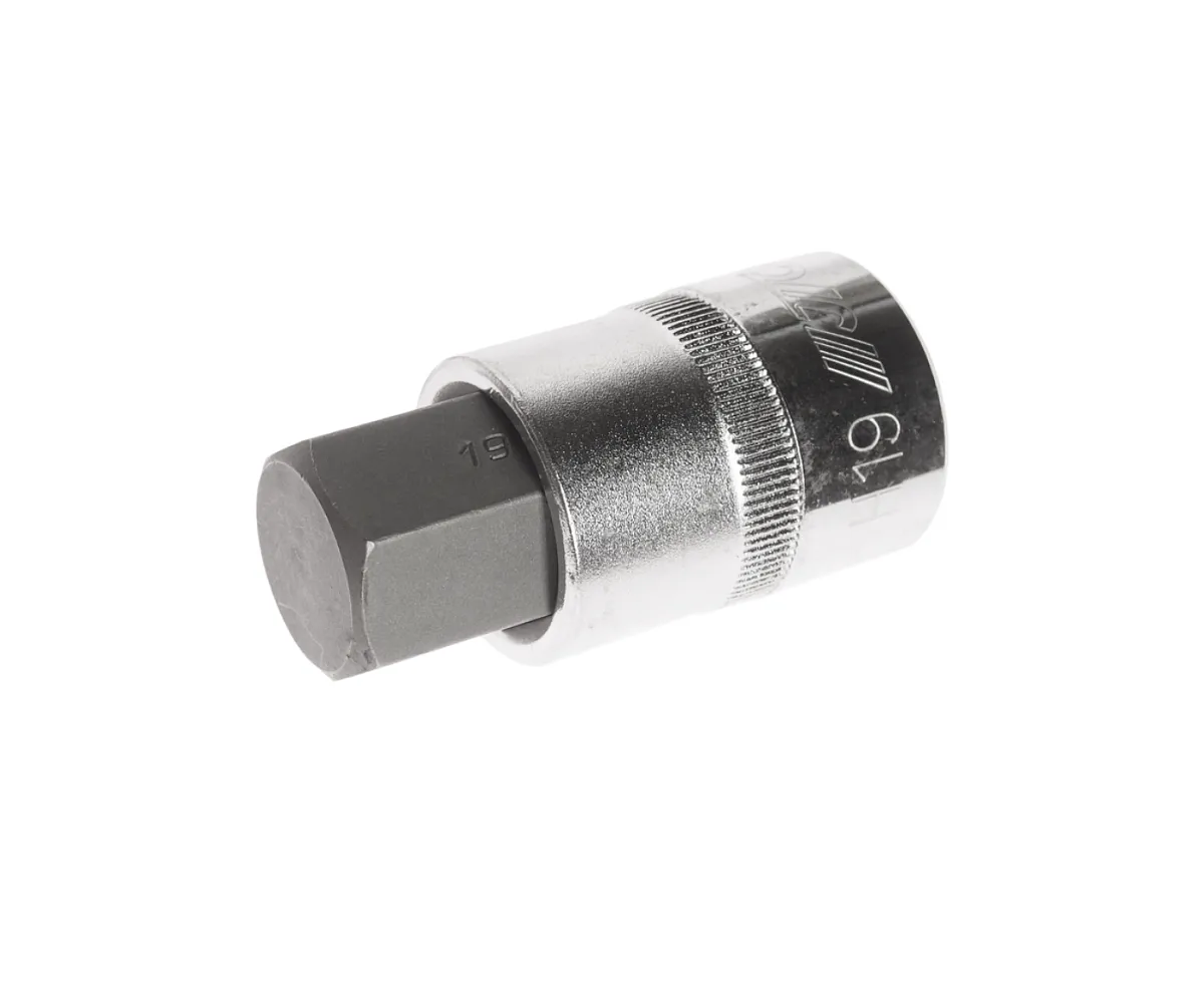 Бита-головка HEX 1/2" х H19, длина 55мм JTC